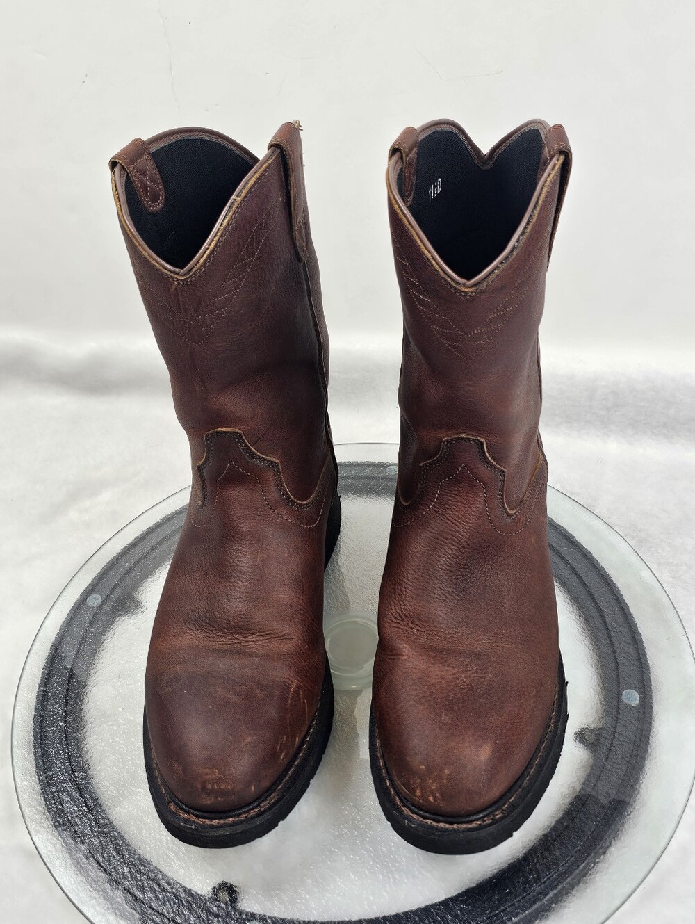 Ariat Men's Sierra H2O Waterproof Work Boot 11.5 Slip Oil Resisting Pull On Boot